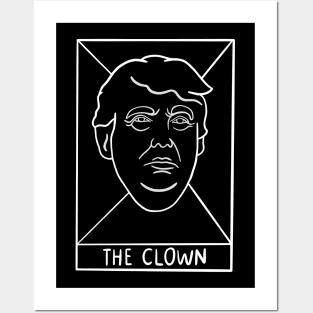 Tarot Donald Trump - The Clown Posters and Art